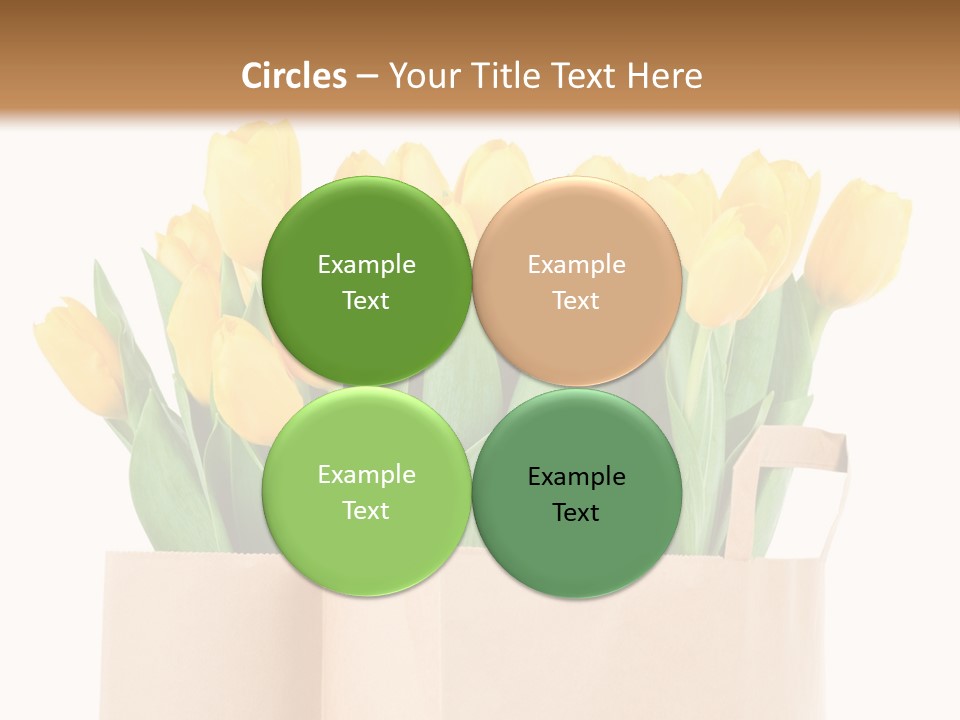 Tulips Yellow PowerPoint Template