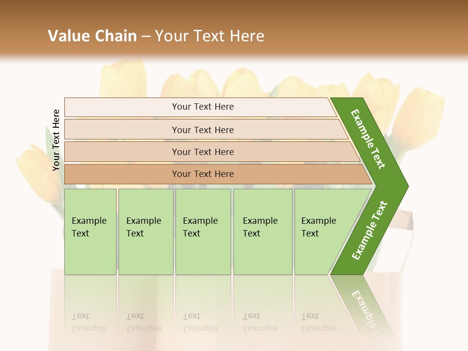 Tulips Yellow PowerPoint Template
