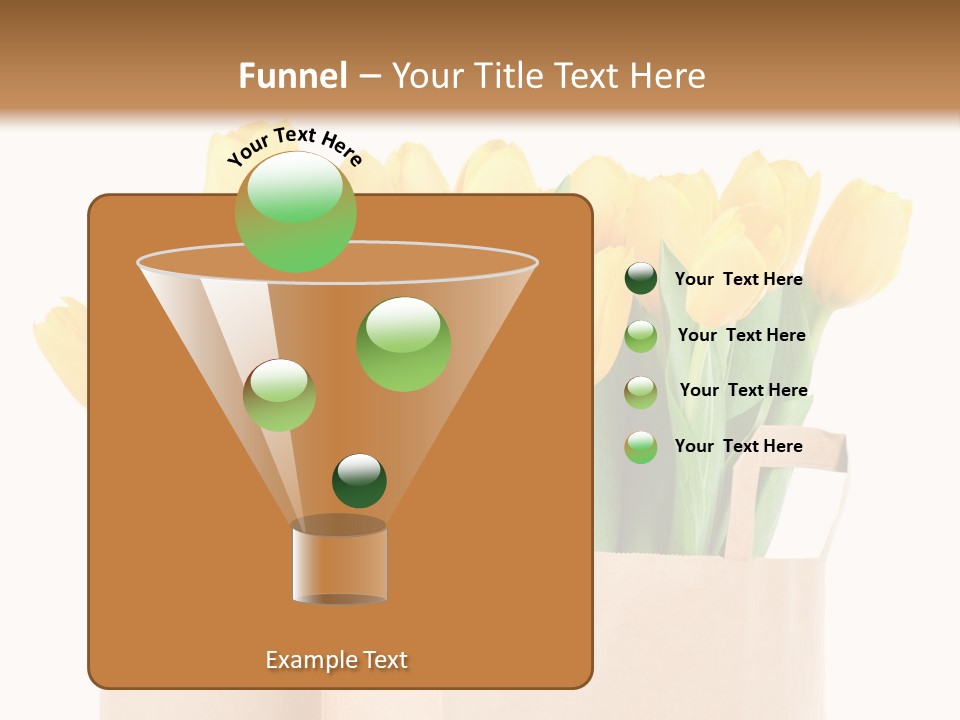 Tulips Yellow PowerPoint Template