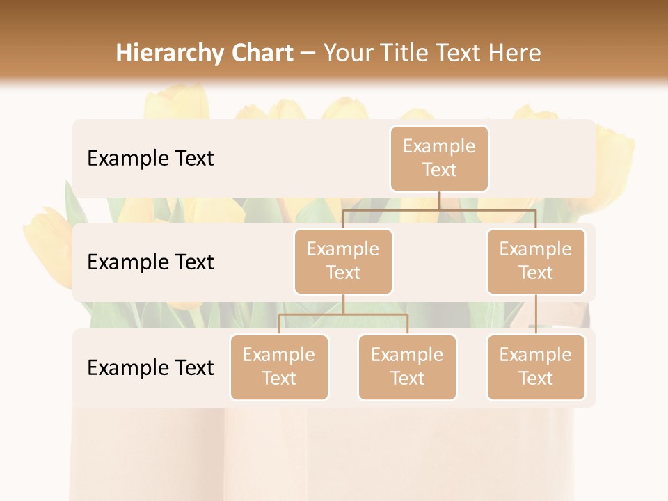 Tulips Yellow PowerPoint Template