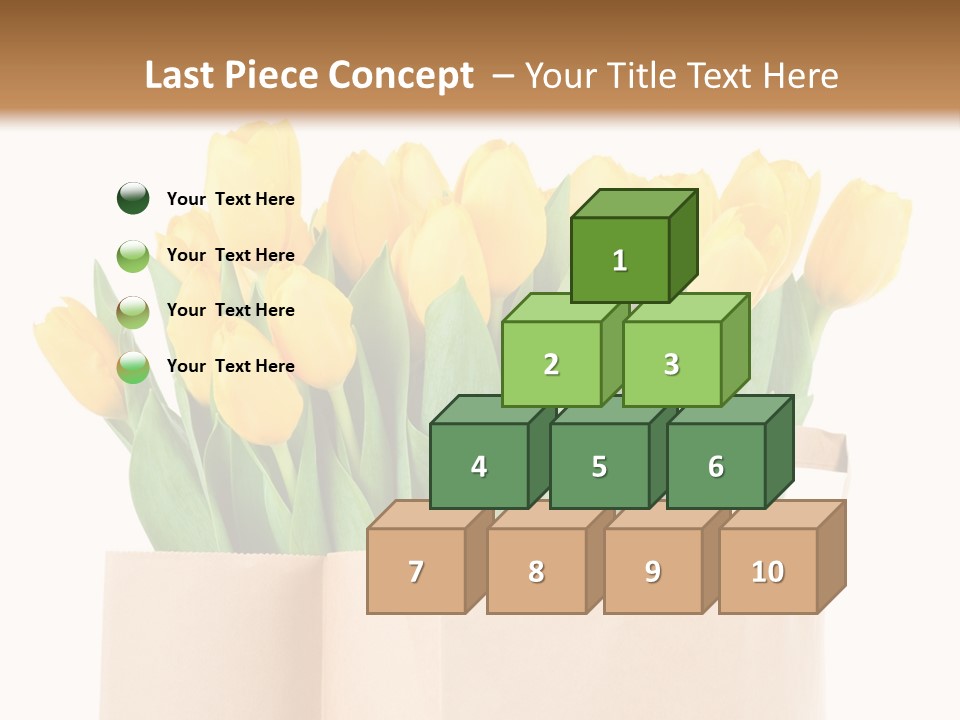 Tulips Yellow PowerPoint Template