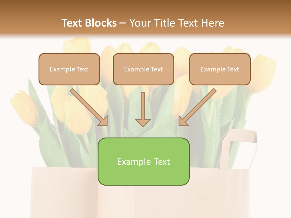 Tulips Yellow PowerPoint Template