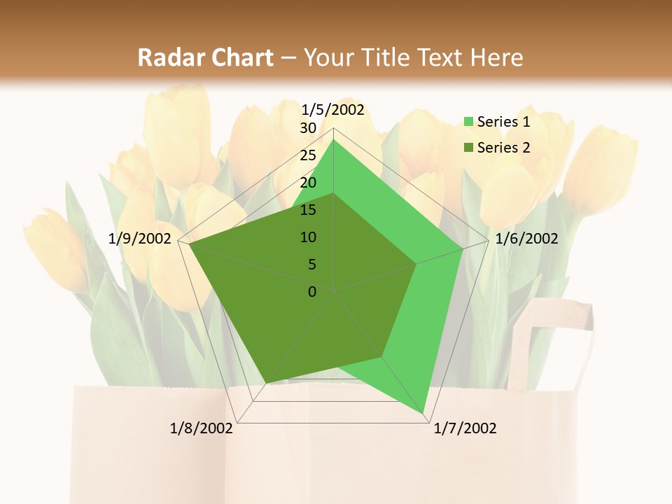 Tulips Yellow PowerPoint Template