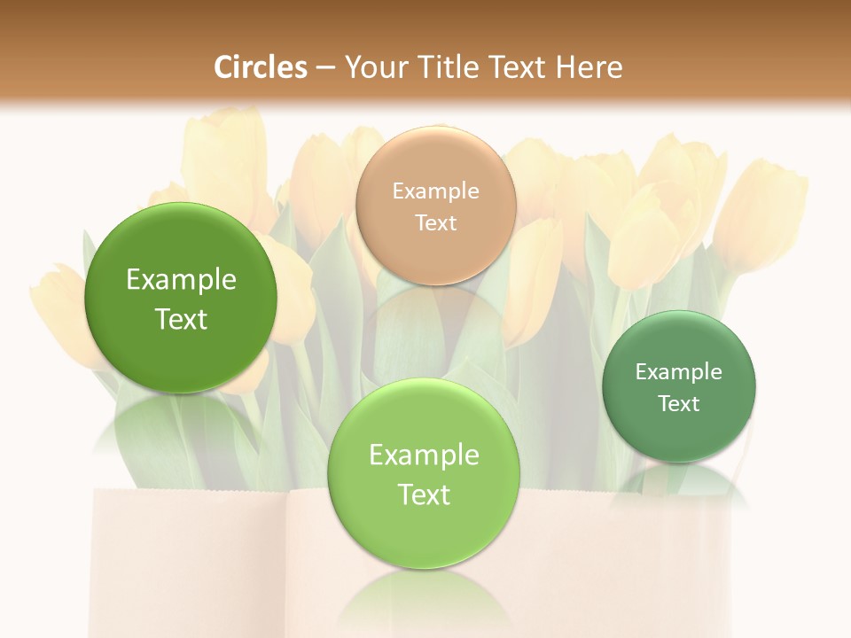 Tulips Yellow PowerPoint Template