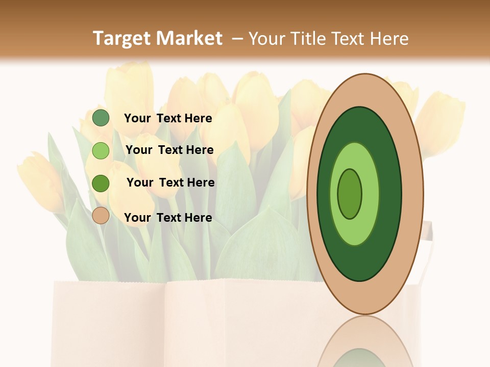 Tulips Yellow PowerPoint Template