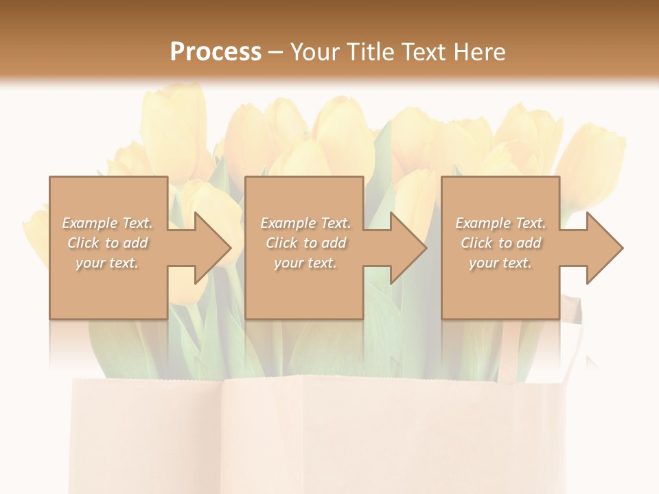 Tulips Yellow PowerPoint Template