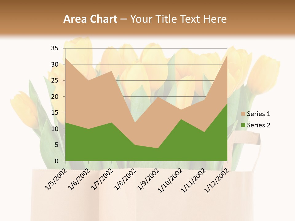Tulips Yellow PowerPoint Template