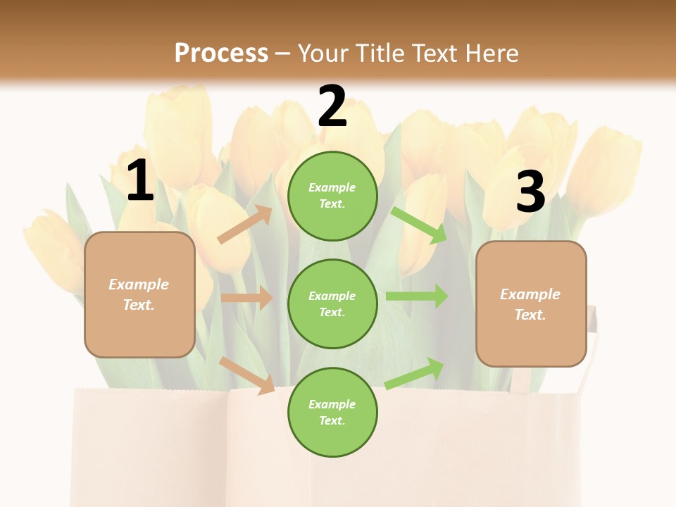 Tulips Yellow PowerPoint Template