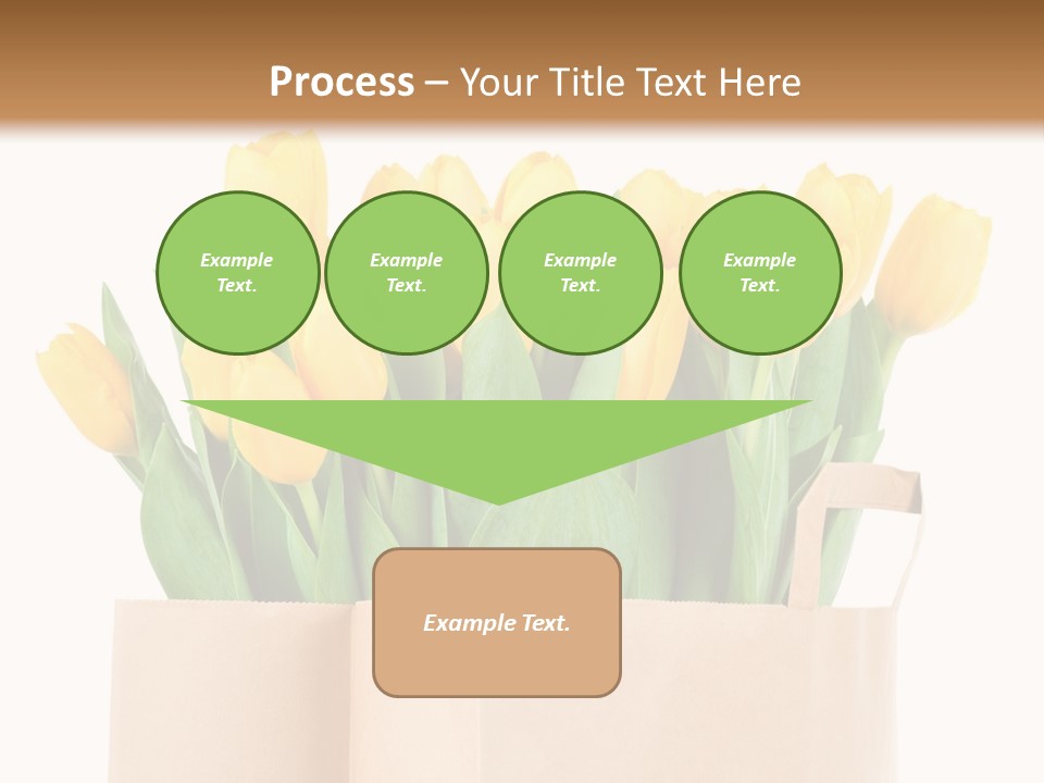 Tulips Yellow PowerPoint Template