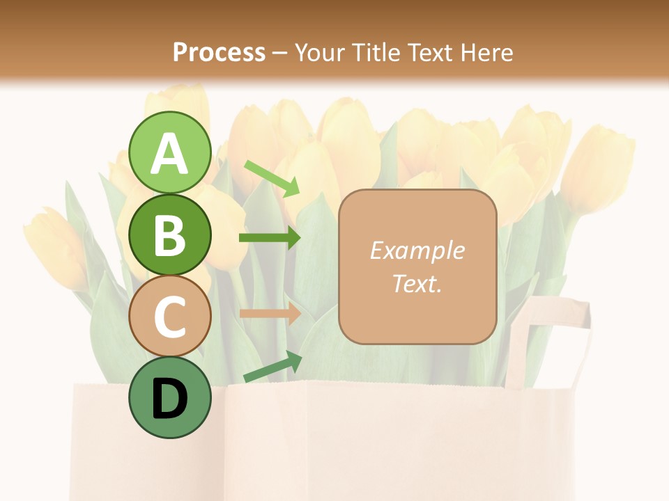 Tulips Yellow PowerPoint Template