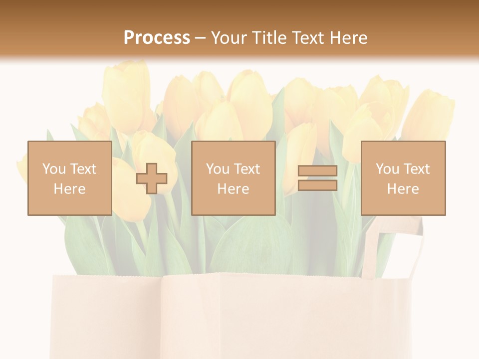 Tulips Yellow PowerPoint Template