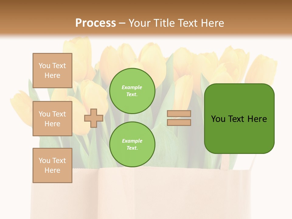 Tulips Yellow PowerPoint Template
