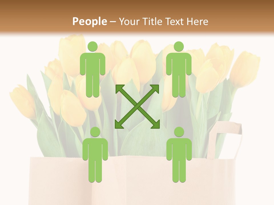 Tulips Yellow PowerPoint Template
