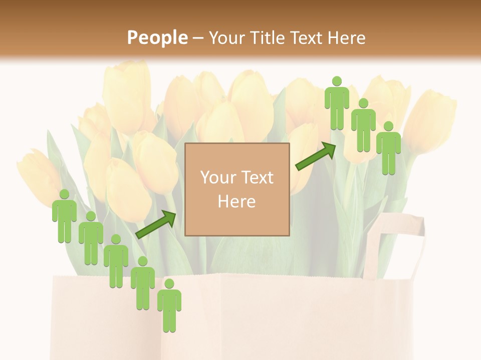 Tulips Yellow PowerPoint Template