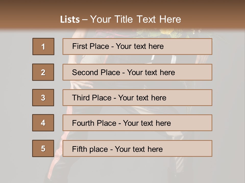 Background Glamour Beautiful PowerPoint Template