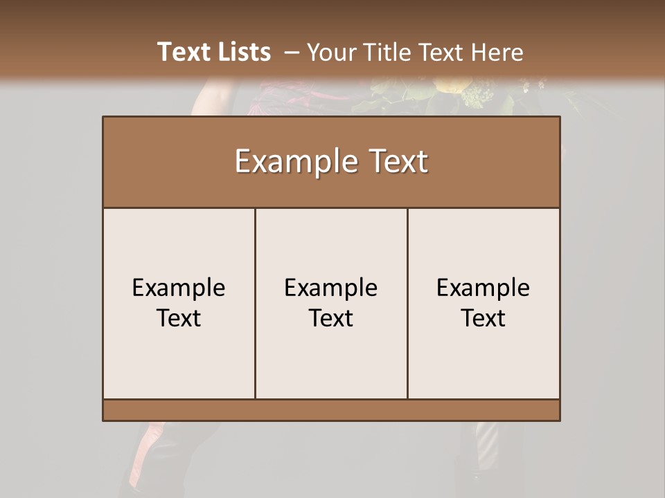 Background Glamour Beautiful PowerPoint Template