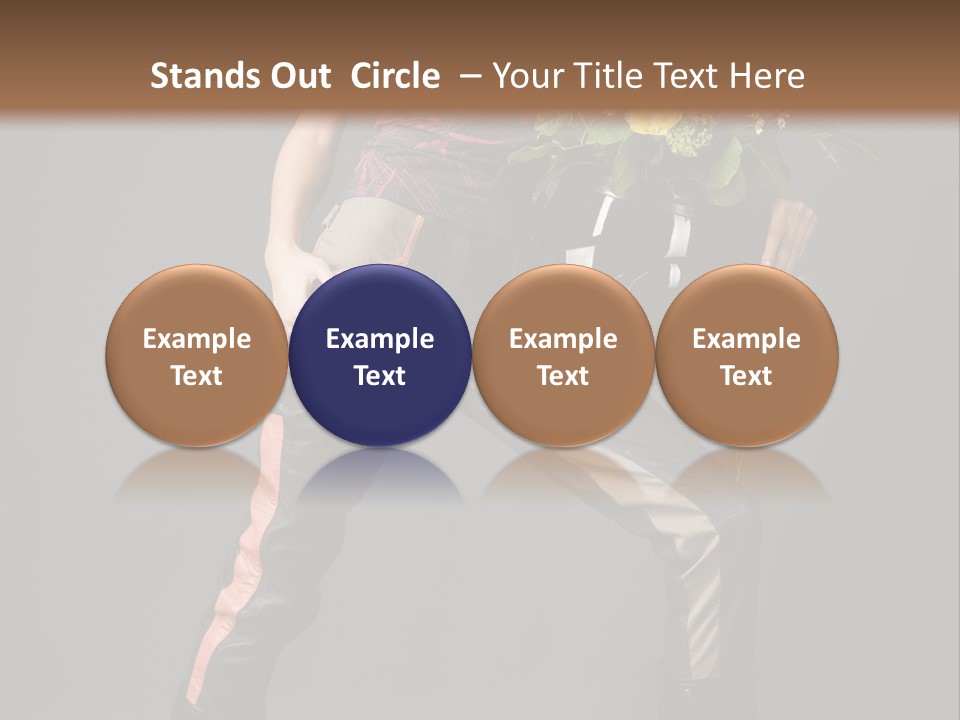 Background Glamour Beautiful PowerPoint Template