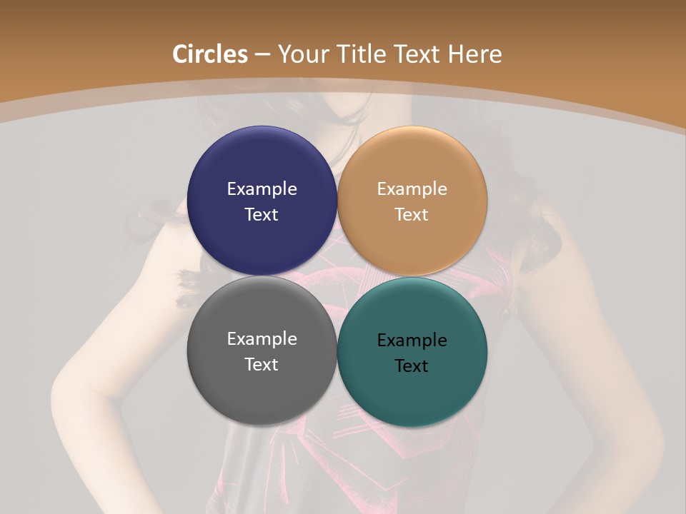 Sensuality Model Desire PowerPoint Template