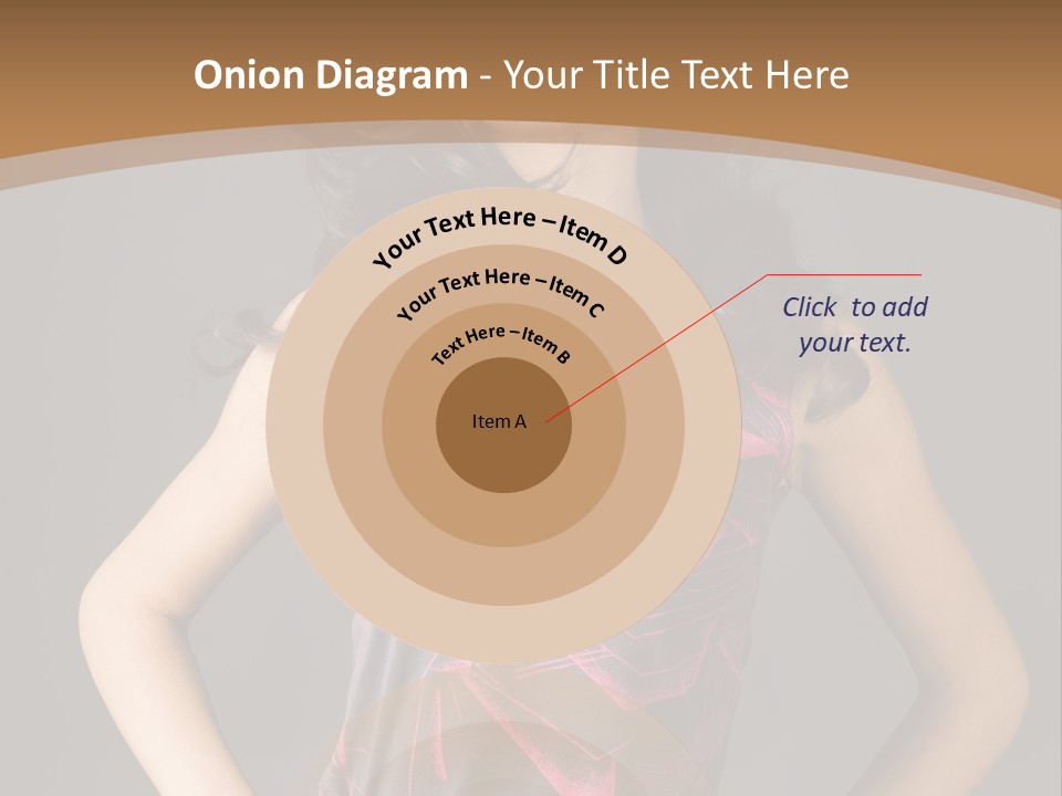 Sensuality Model Desire PowerPoint Template