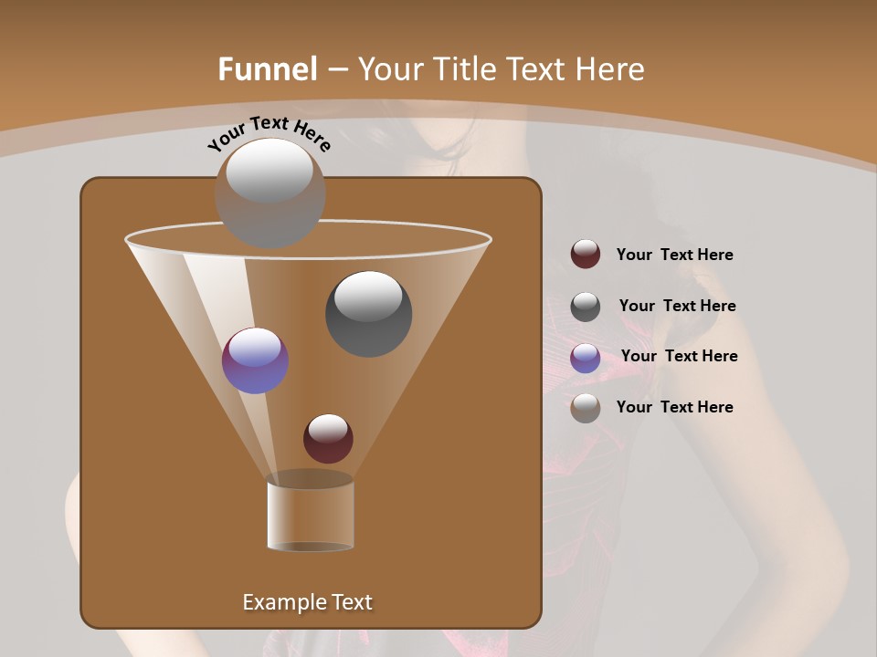 Sensuality Model Desire PowerPoint Template