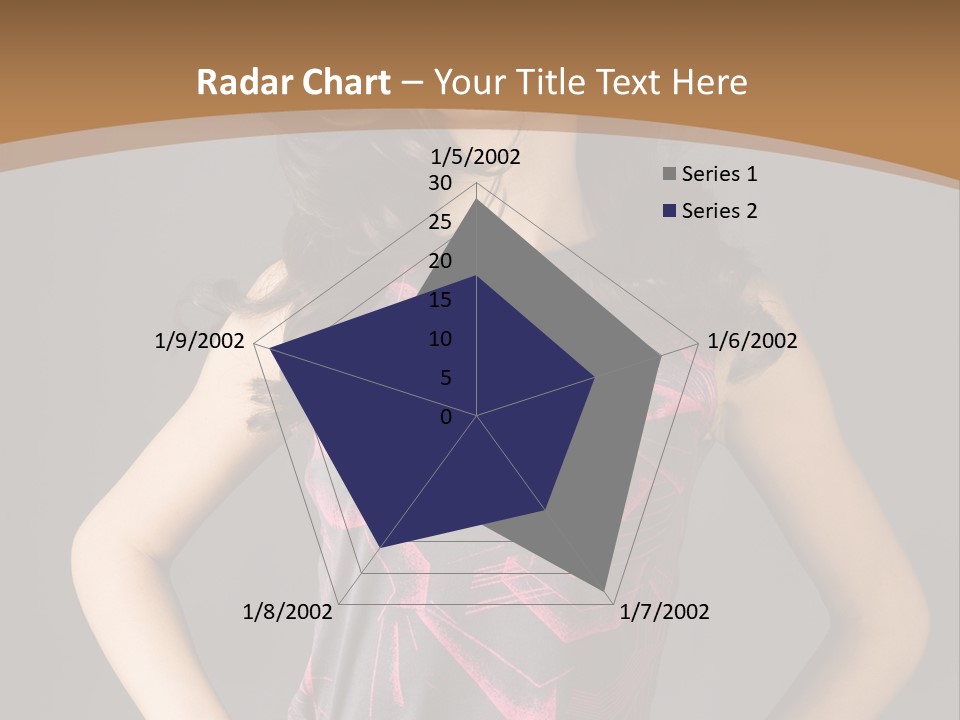Sensuality Model Desire PowerPoint Template
