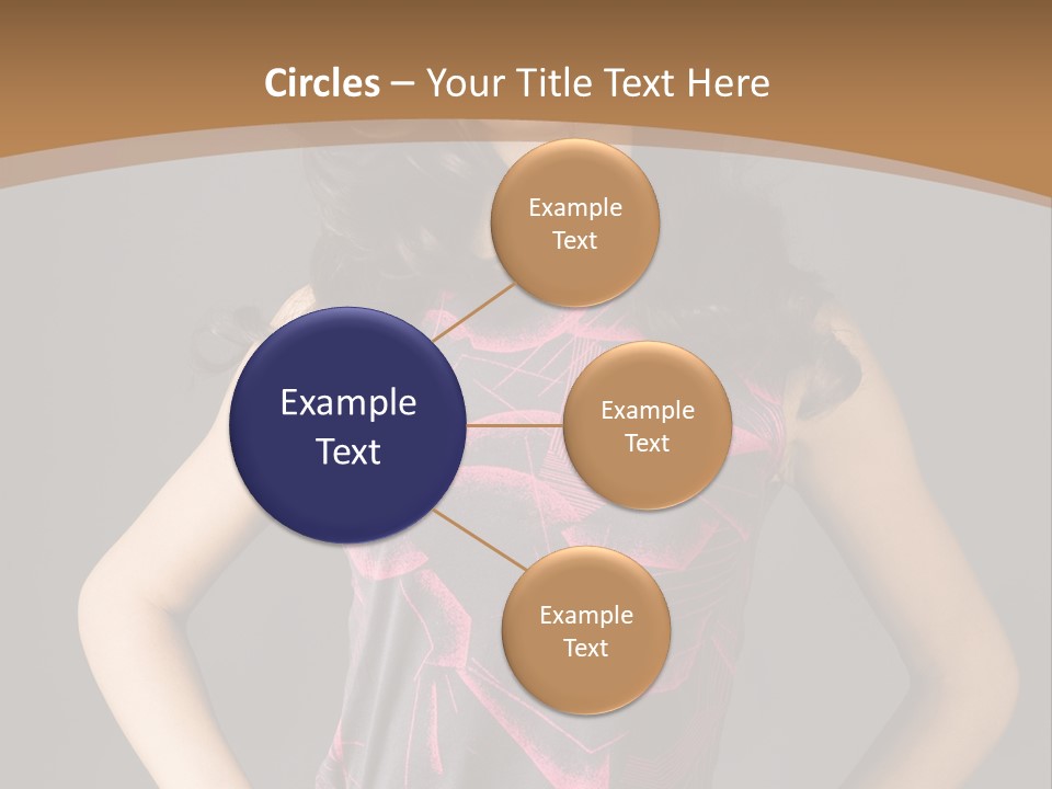 Sensuality Model Desire PowerPoint Template