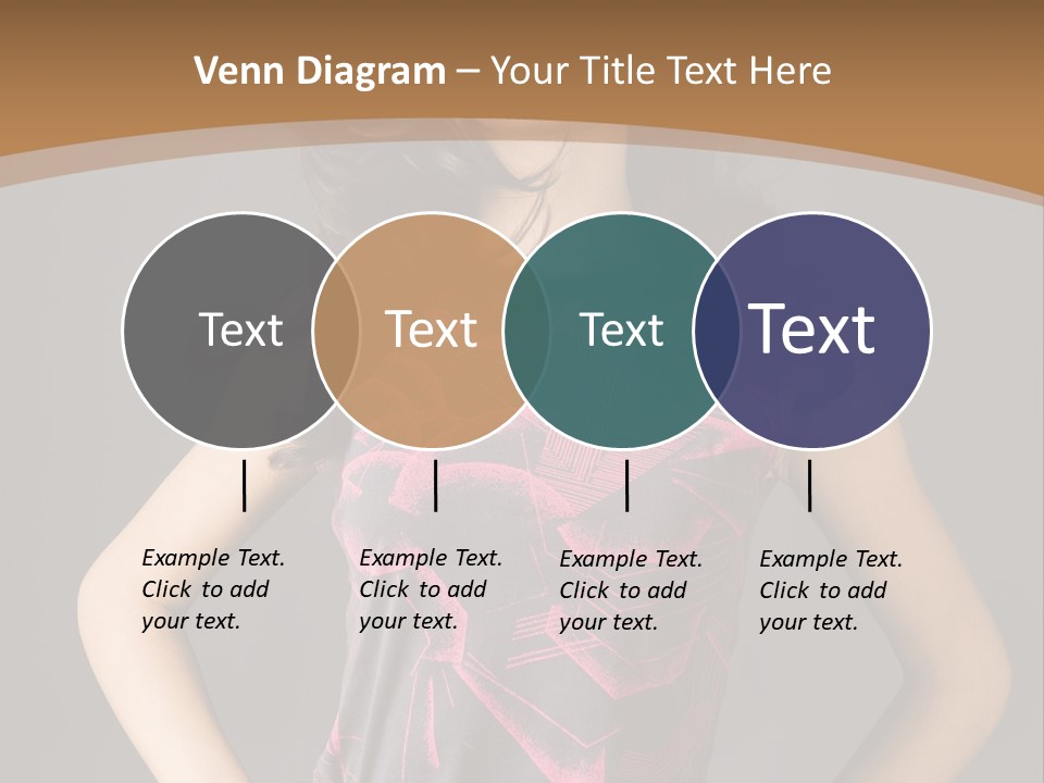 Sensuality Model Desire PowerPoint Template