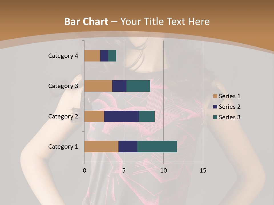 Sensuality Model Desire PowerPoint Template