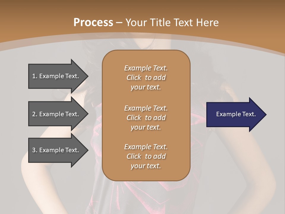 Sensuality Model Desire PowerPoint Template
