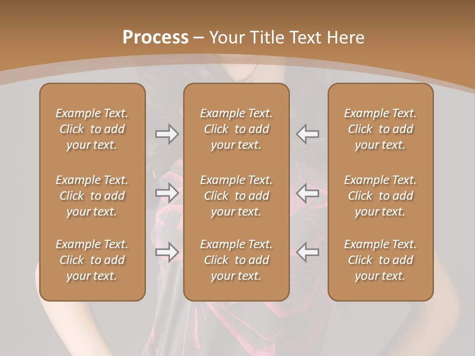 Sensuality Model Desire PowerPoint Template
