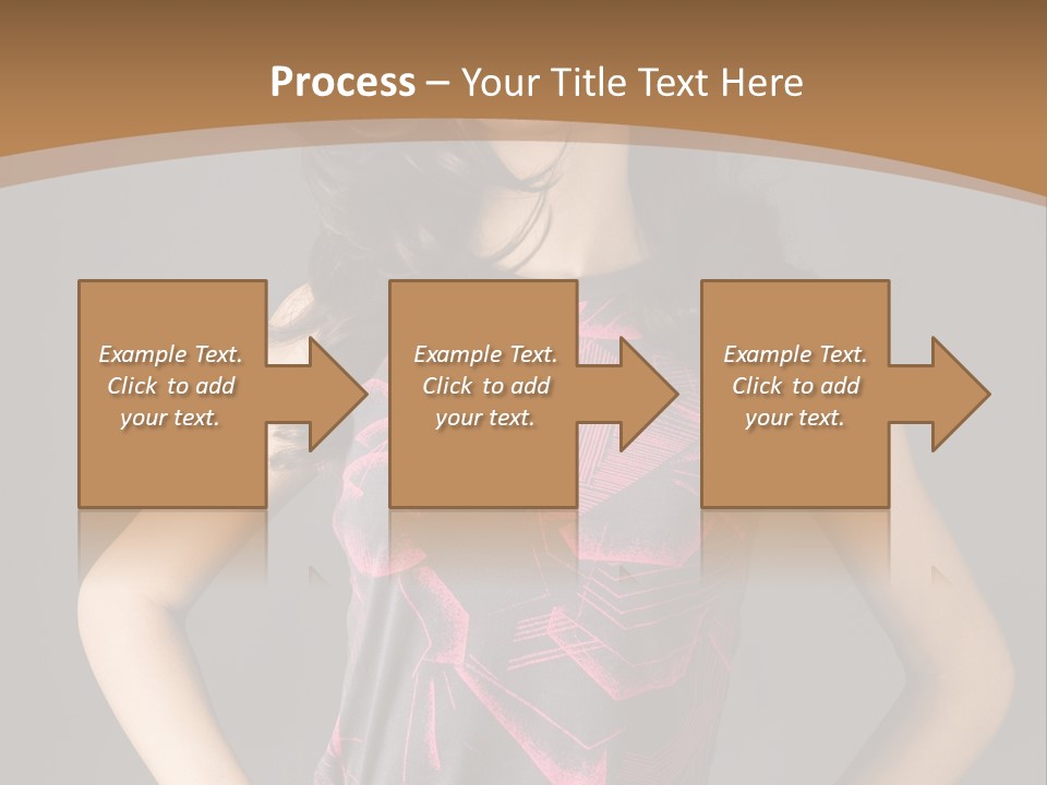 Sensuality Model Desire PowerPoint Template
