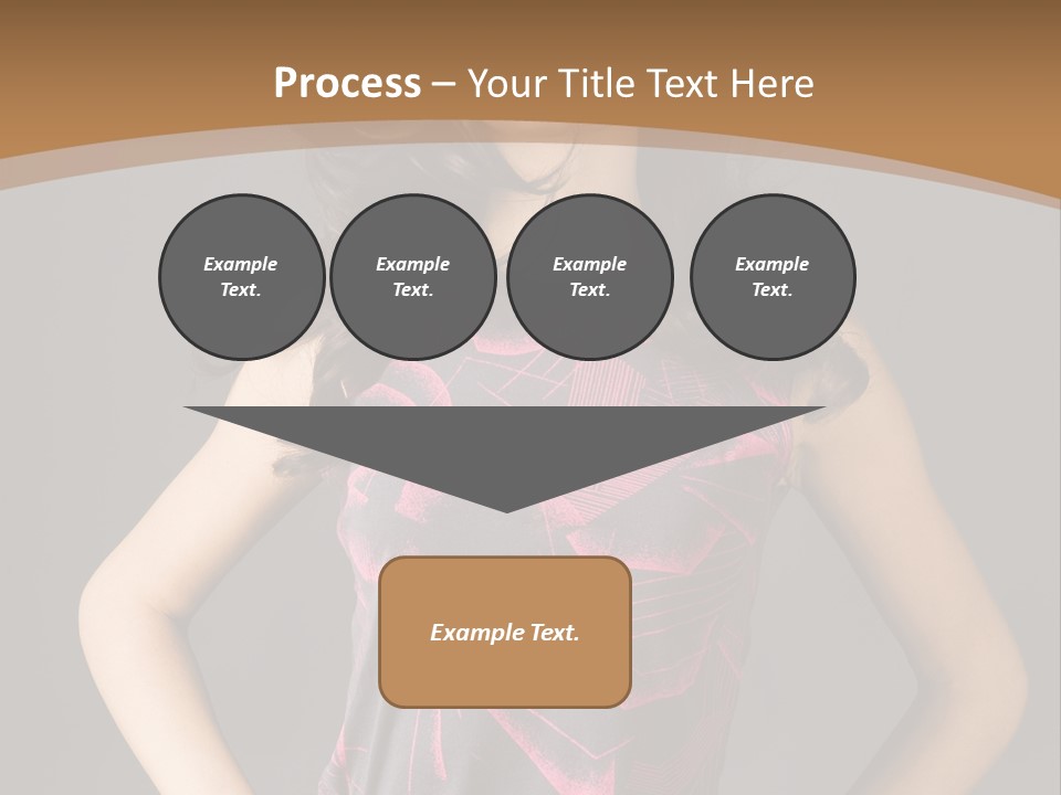 Sensuality Model Desire PowerPoint Template