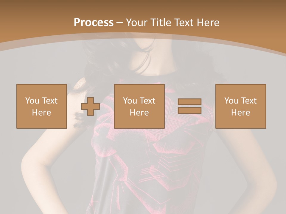 Sensuality Model Desire PowerPoint Template