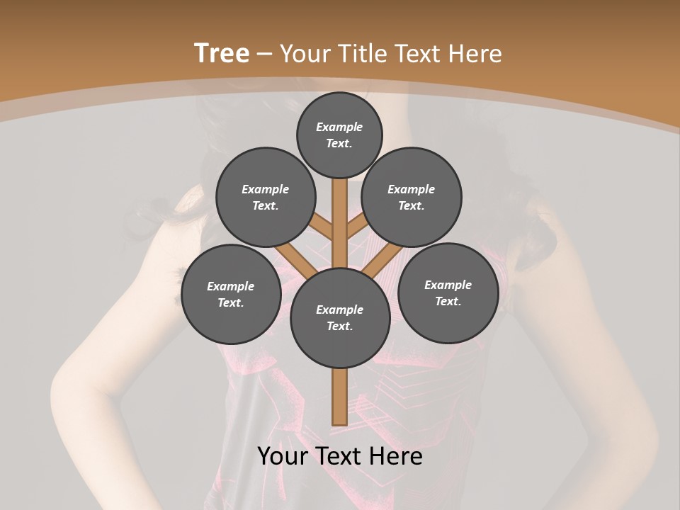 Sensuality Model Desire PowerPoint Template