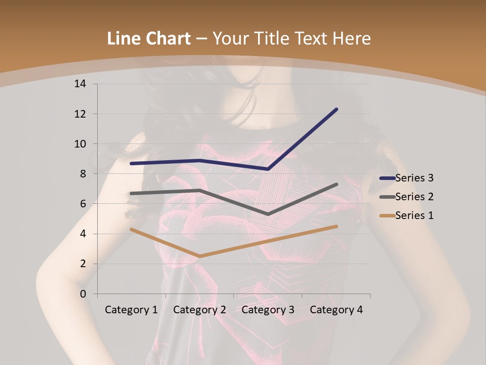 Sensuality Model Desire PowerPoint Template