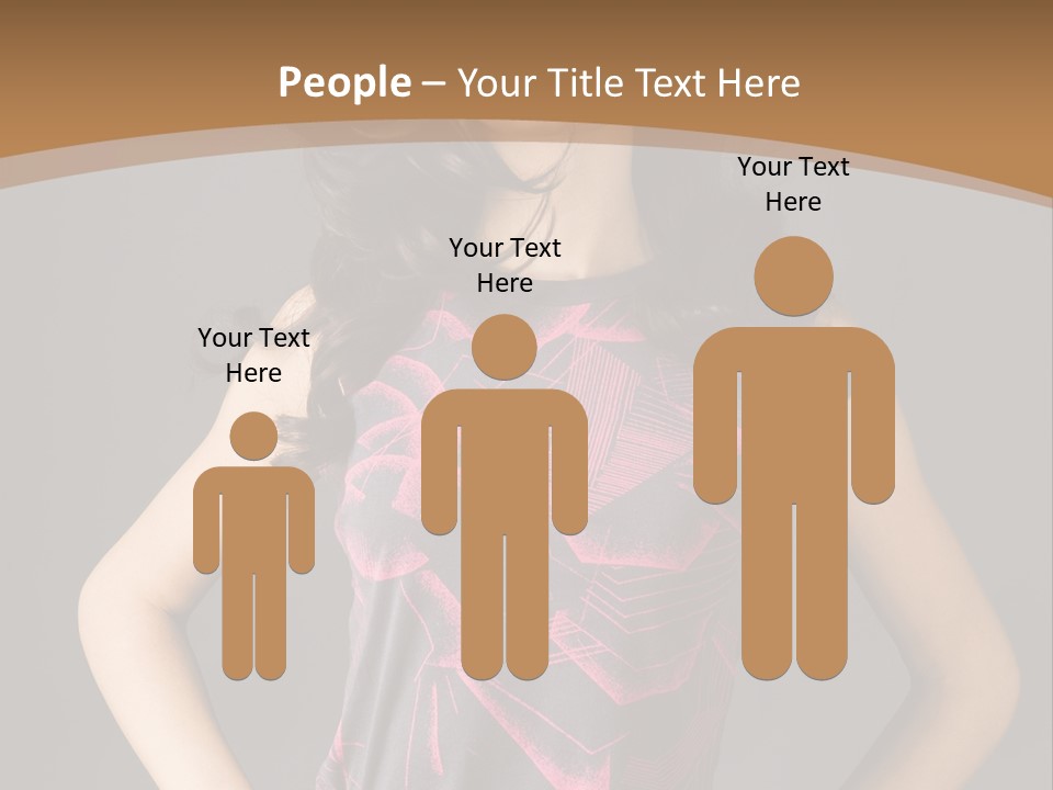 Sensuality Model Desire PowerPoint Template