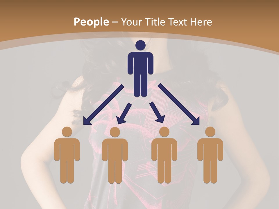 Sensuality Model Desire PowerPoint Template