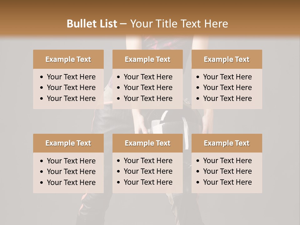 Helmet Wavy Glamour PowerPoint Template