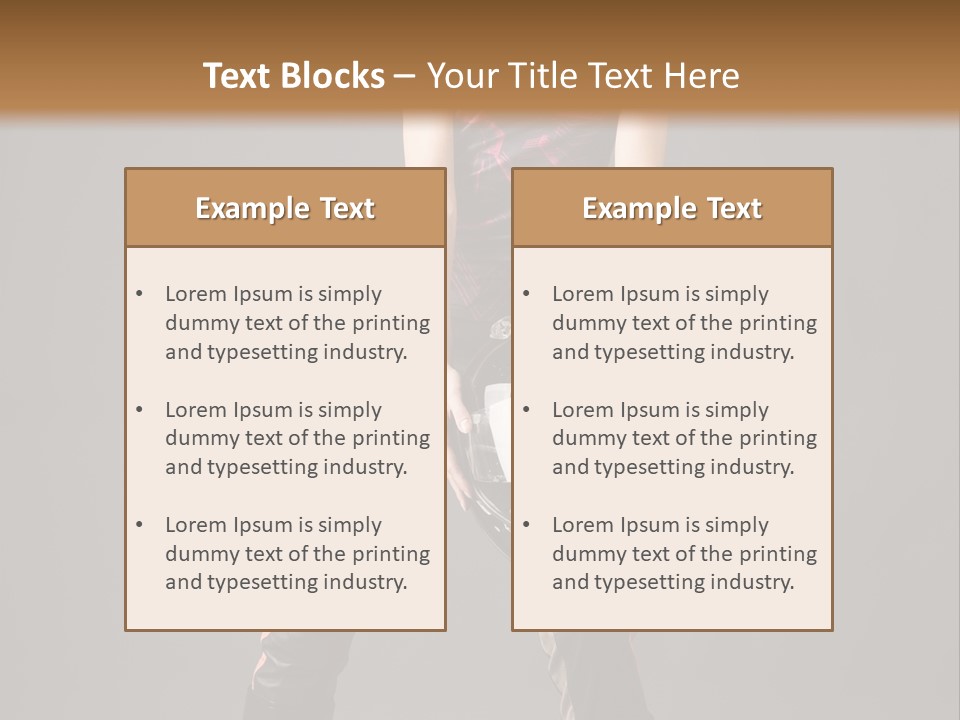 Helmet Wavy Glamour PowerPoint Template