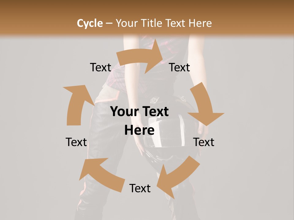 Helmet Wavy Glamour PowerPoint Template