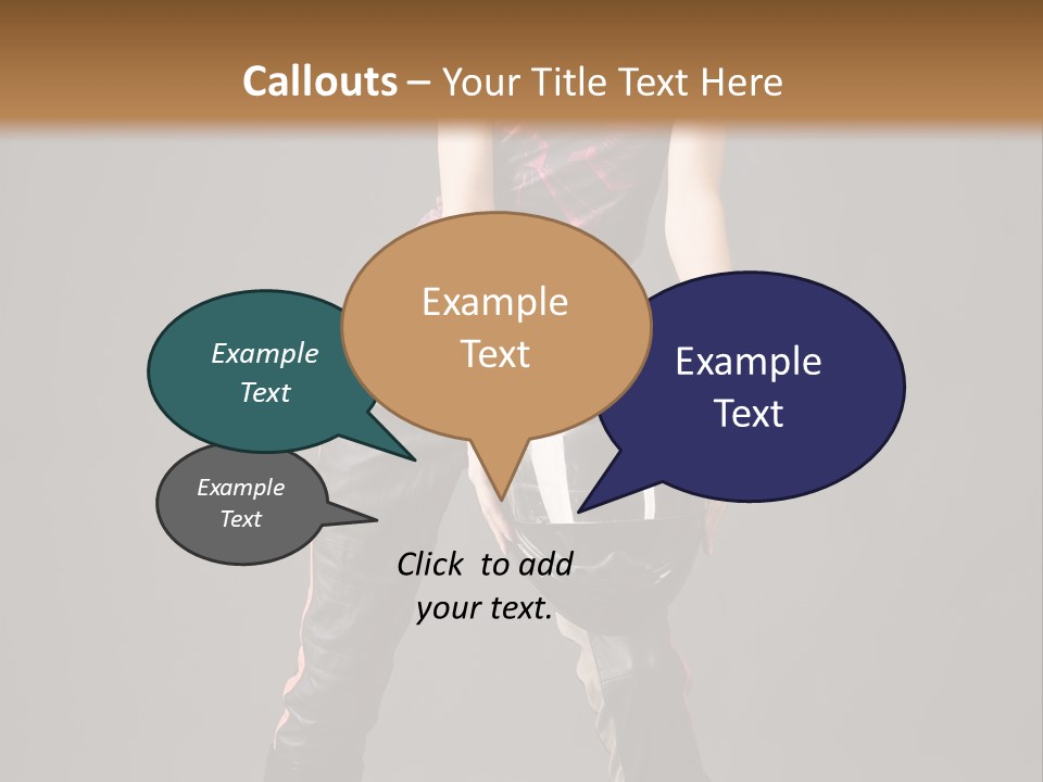 Helmet Wavy Glamour PowerPoint Template