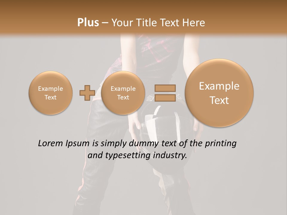 Helmet Wavy Glamour PowerPoint Template