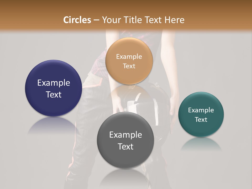 Helmet Wavy Glamour PowerPoint Template