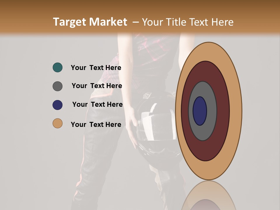 Helmet Wavy Glamour PowerPoint Template