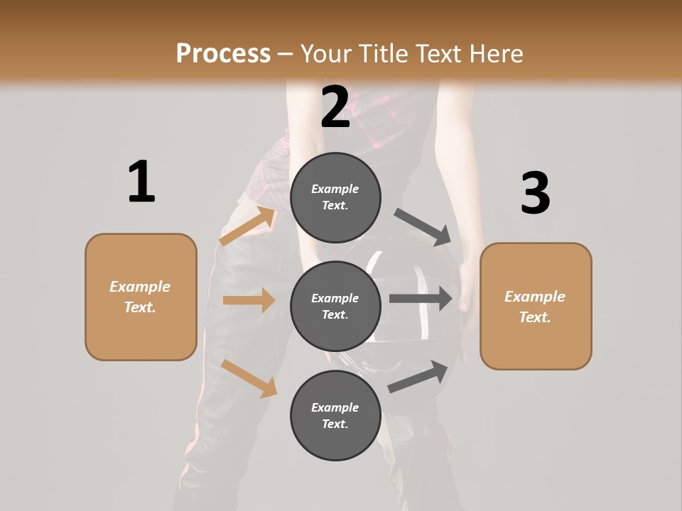 Helmet Wavy Glamour PowerPoint Template