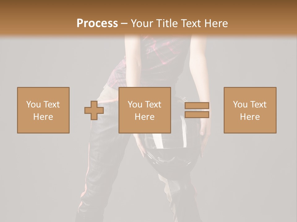 Helmet Wavy Glamour PowerPoint Template