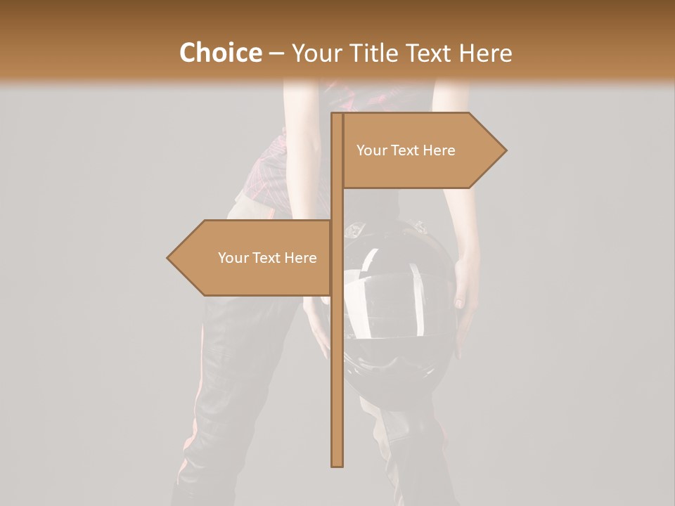 Helmet Wavy Glamour PowerPoint Template