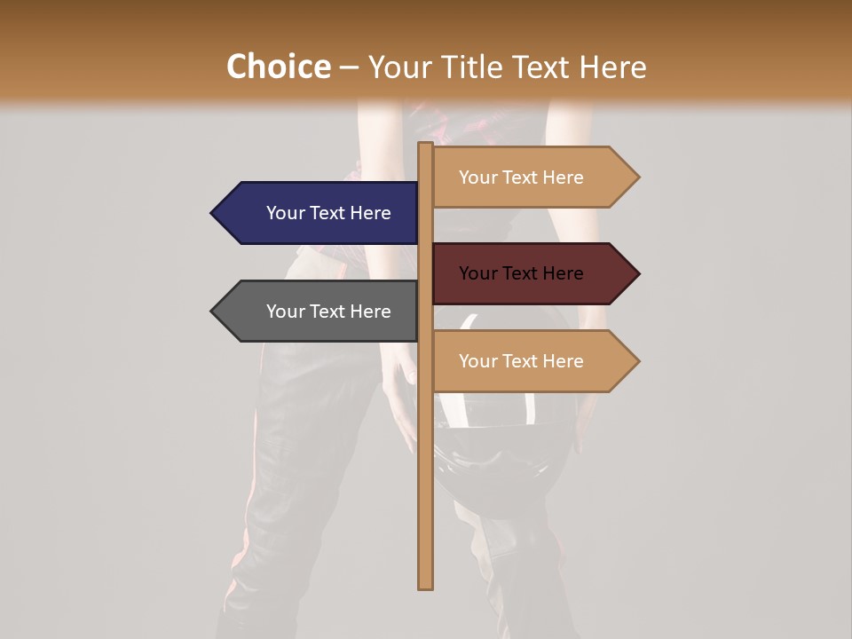 Helmet Wavy Glamour PowerPoint Template