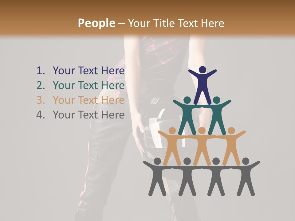 Helmet Wavy Glamour PowerPoint Template