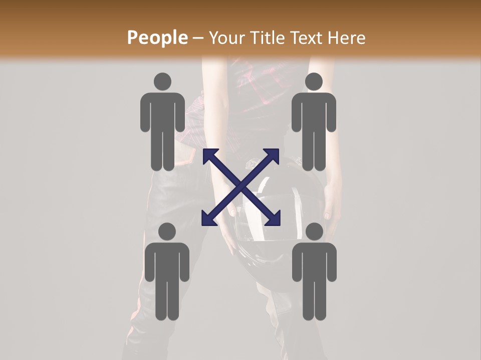 Helmet Wavy Glamour PowerPoint Template